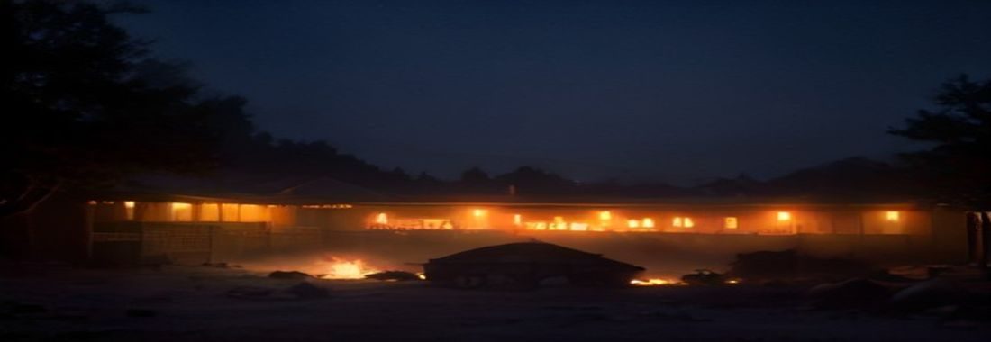 现代都市夜景全景，密集的公寓楼窗口透出千家灯火，每一扇窗背后都是一段都市婚恋故事，画面宏大而富有人文温度，与隔壁的美艳人妻题材的社会观察视角呼应